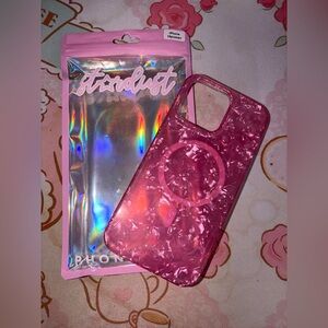 Stardust by Allie Pink Pearl Phone Case 💕